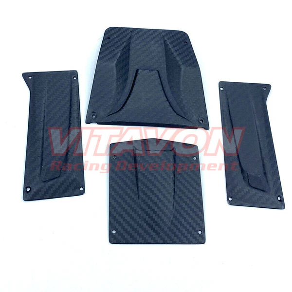 VITAVON VH10002 Real Carbon Fiber Panel Set Body For Vanquish H10 Optic