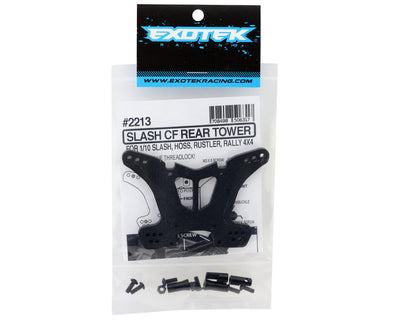 EXO2213 Rear Carbon Fiber Shock Tower for Traxxas Slash 4X4