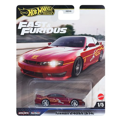 HWHNW46 Hot Wheels Premium Fast & Furious Nissan 240S (S14)