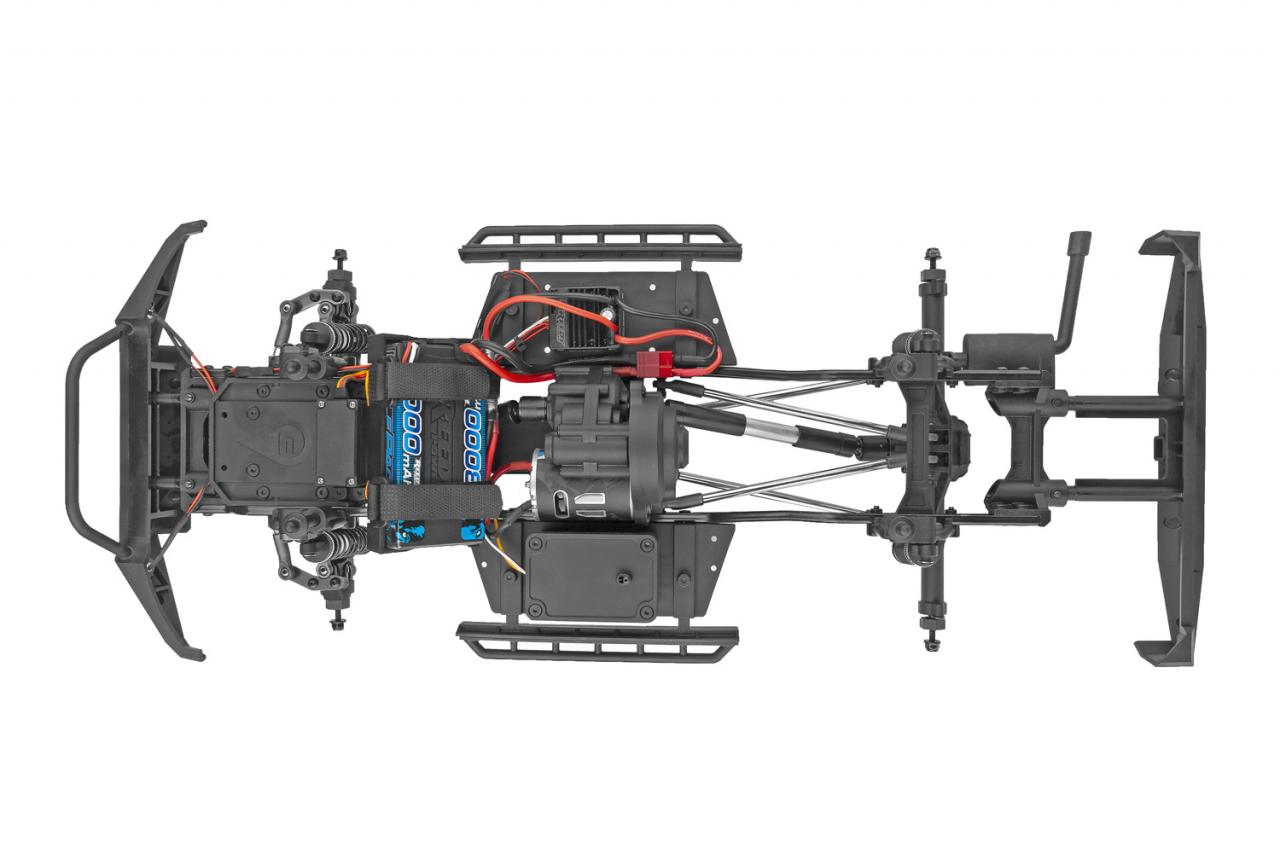 ASC40115C Element Enduro KnightRunner 1/10 Scale Trail Truck With Battery & Charger-Blue