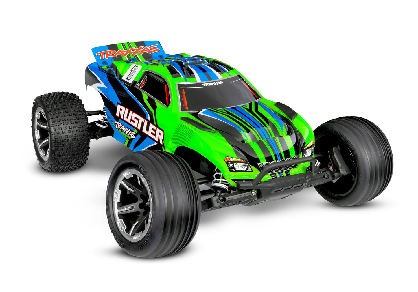 37254-8 Rustler XL-5 Brushed 1/10 Scale 2WD Stadium Truck