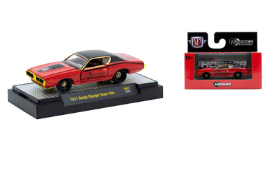 M2Machines 32600-87 1:64th Scale 1971 Dodge Charger Super Bee CHASE
