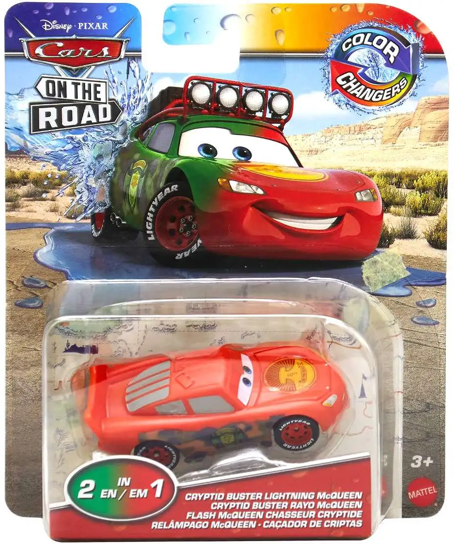 HWGNY94 Cars Color Changers Cryptid Lightning McQueen