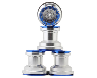 TLHTLMT18-57 Mini LMT Beadlocks Silver-Blue