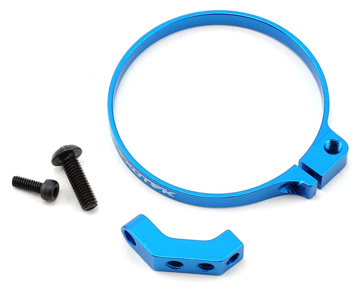 EXO1718BLU Angled Clamp On Fan Mount (Blue) (540 Can)