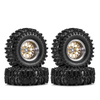 INJYQW-MW1307SR-1320 INJORA 1.3" 70*26mm -4.05mm Offset ModuWheel Set for Micro Crawlers