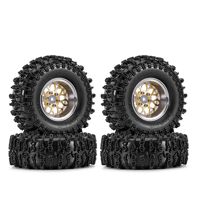 INJYQW-MW1307SR-1320 INJORA 1.3" 70*26mm -4.05mm Offset ModuWheel Set for Micro Crawlers