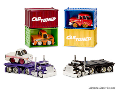 CarTuned 559313 1:64 Container Rigs Series 1 – Assortment