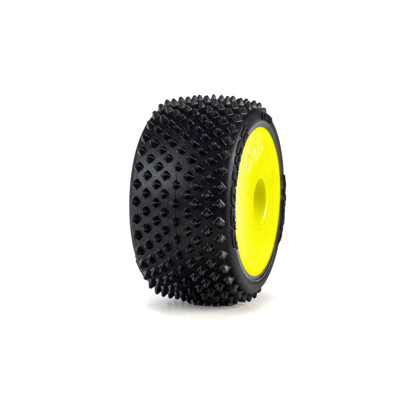 PRO1035612 Pro-Line Racing 1/28 Prism Front/Rear Carpet Tires Mounted 7mm, Yellow (4): Losi Micro-T