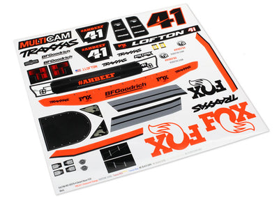 8515 UDR Fox Decals