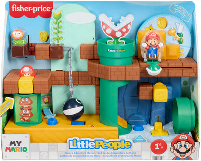 JHG61 Fisher-Price Little People Mario's Adventure Playset