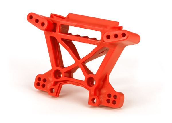 9038R  Shock tower, rear, extreme heavy duty, red (for use with #9080 upgrade kit)