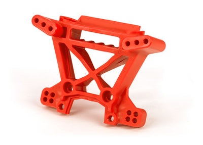 9038R  Shock tower, rear, extreme heavy duty, red (for use with #9080 upgrade kit)