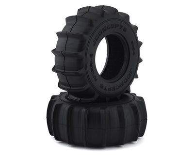 JCO3154-00 Animal Short Course Tires (2) (Yellow)