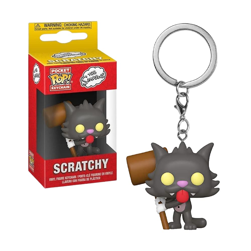 FU53764 The Simpsons Scratchy Keychain
