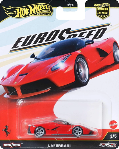 HWJBK55 Hot Wheels Premium EuroSpeed LaFerrari