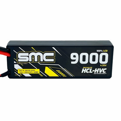 SMC90120-2S1P HCL-HVC 7.6V-9000mAh 120C Hardcase - Traxxas Plug