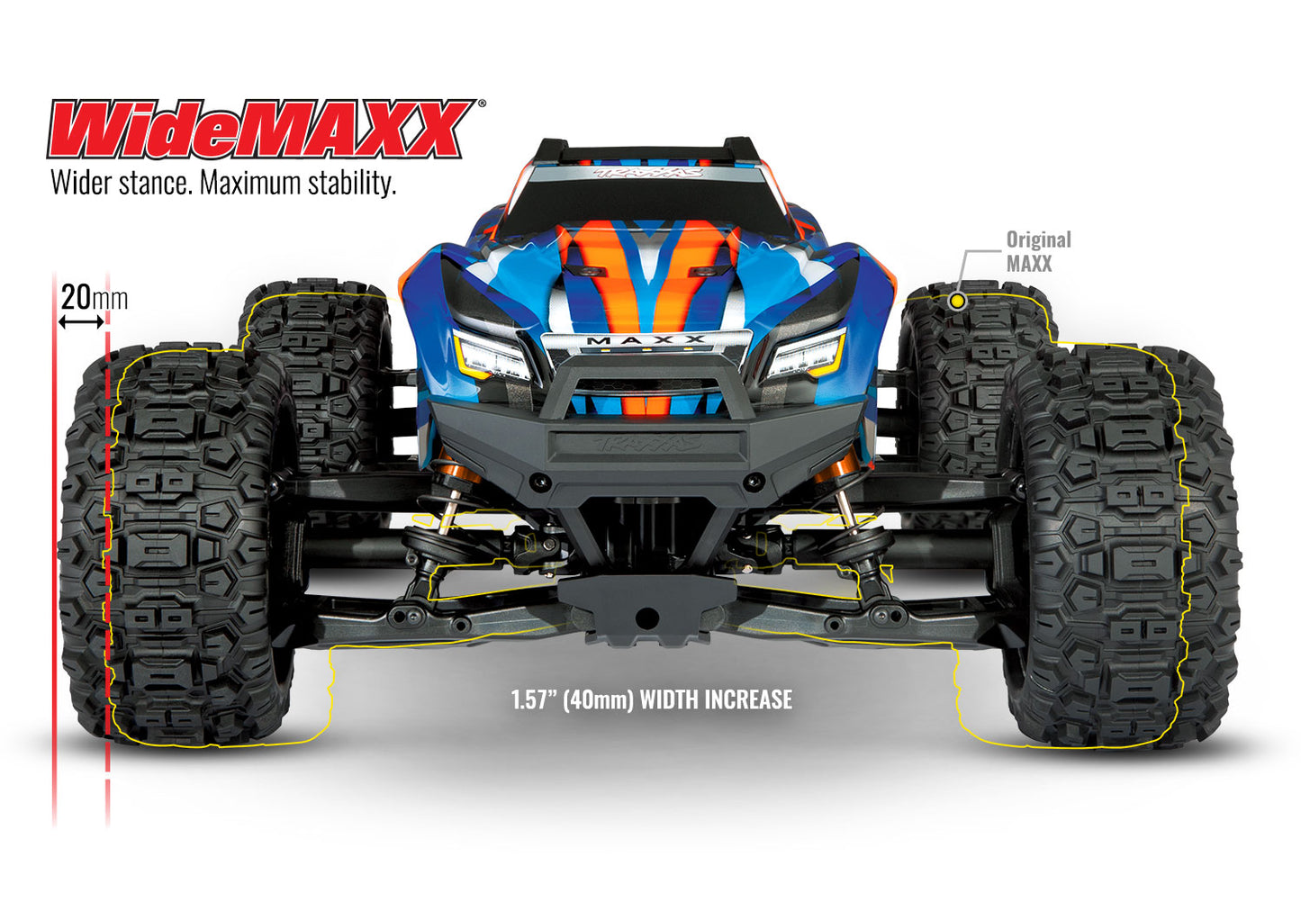 89086-4 Maxx 4S 4WD  1/10 Scale Monster Truck