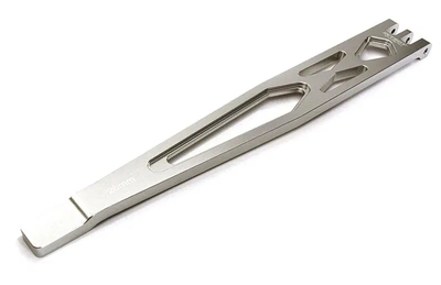 INTC28232SILVER Alloy Machined Battery Plate 1/10
