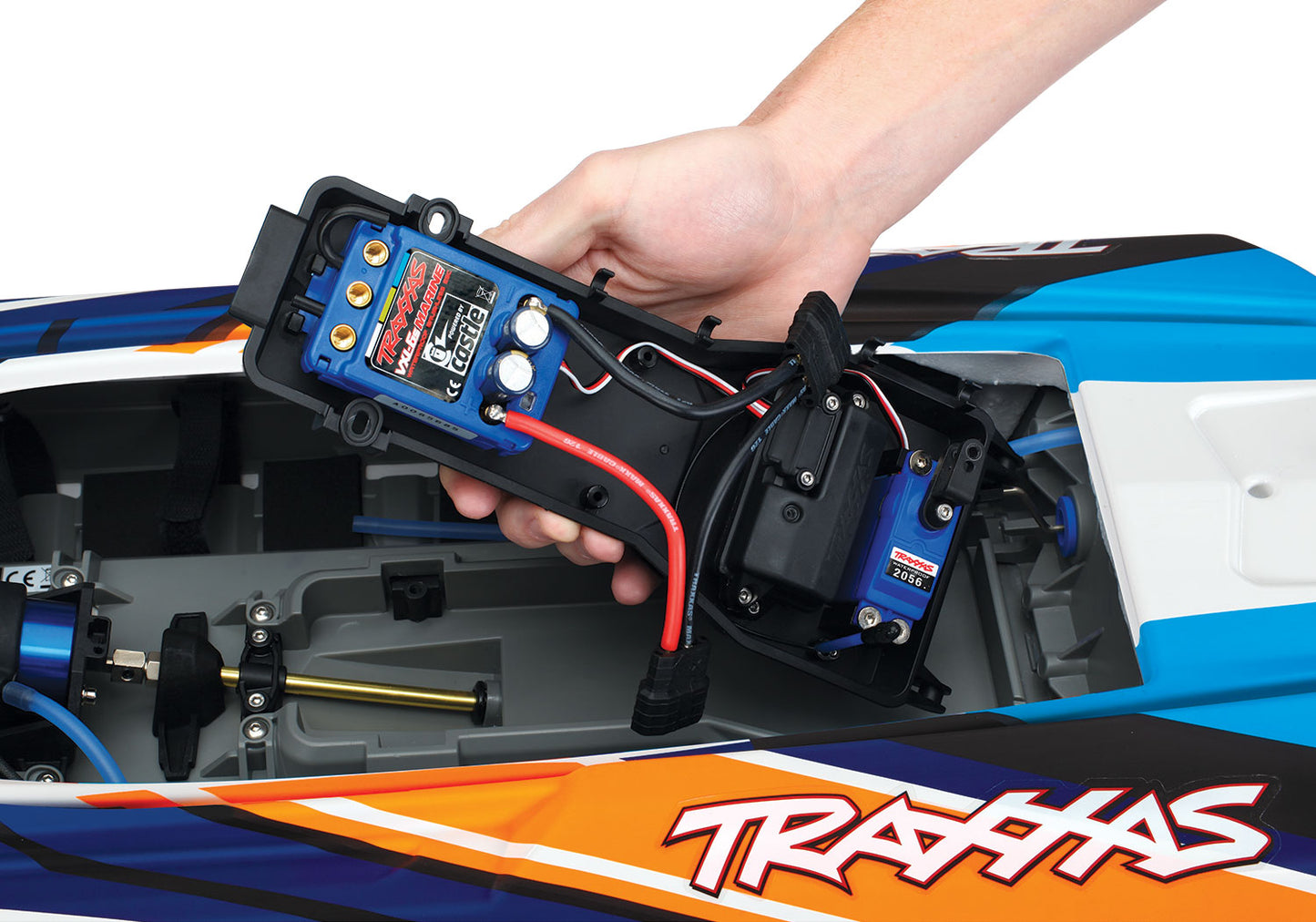 57046-4 M41 Wide Body 40" Catamaran Brushless Race Boat