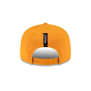60669276 McLaren Racing F1 New Era 9Fifty Sustainable Flat Brim Hat - Papaya