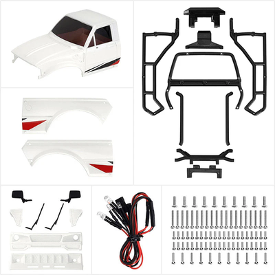IR60-PW INJORA IR60 Body for 1/18 TRX4M Defender Bronco (Pearl White)