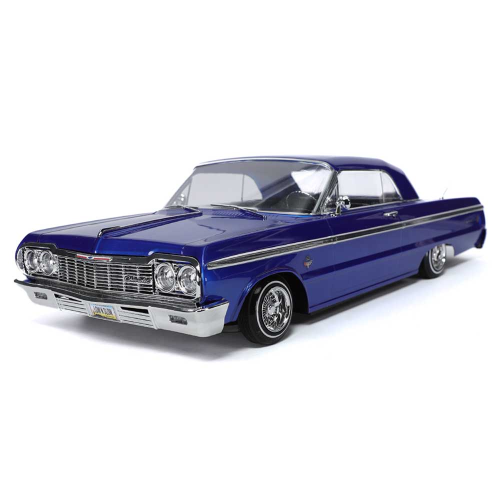 RER32893 Redcat SixtyFour Chevrolet Impala 1/10 RTR Scale Hopping Lowrider (Solid Blue)