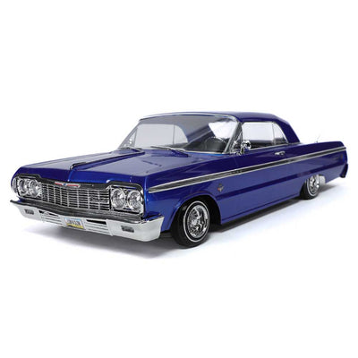RER32893 Redcat SixtyFour Chevrolet Impala 1/10 RTR Scale Hopping Lowrider (Solid Blue)