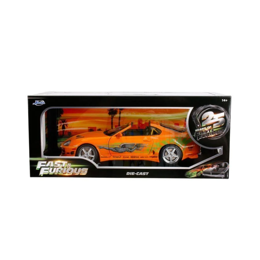 Jada 37770 1:18 Fast & Furious 1993 Toyota Supra – Orange
