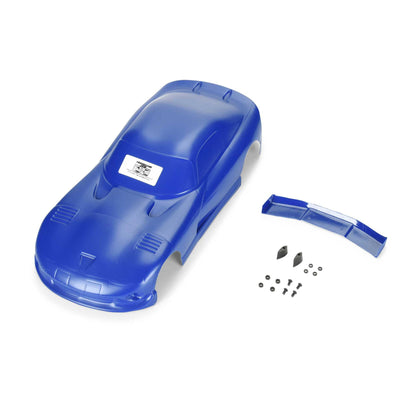 PRO368413 1/12 Pre-Cut 2002 Dodge Viper GTS Blue Body: Losi NASCAR
