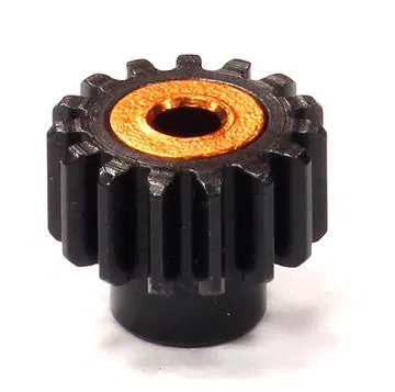 INTT8575 Billet Machined 0.8 Steel 32 Pitch Pinion 15T 1/10 4X4