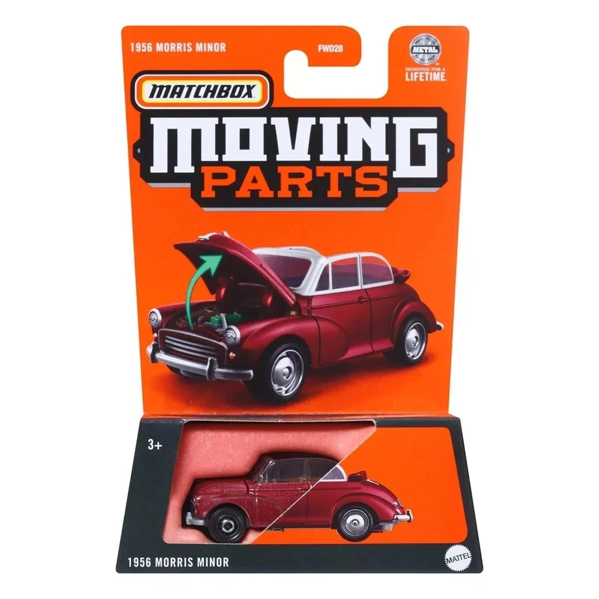MBHVN14 Matchbox Moving Parts 1956 Morris Sedan