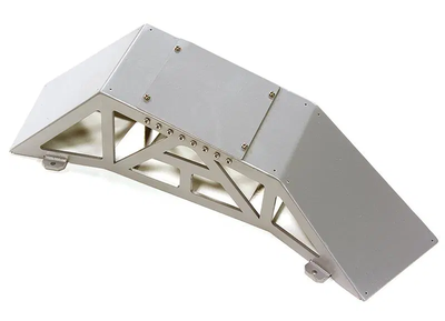 INTC28119SILVER Realistic Heavy-Duty Metal Display Ramp 1/10