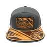 NSR Custom Cap - 7 Panel - Leather Patch & Lid -
