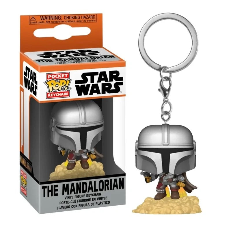 FU53046 Star Wars The Mandalorian with Jetpack Keychain