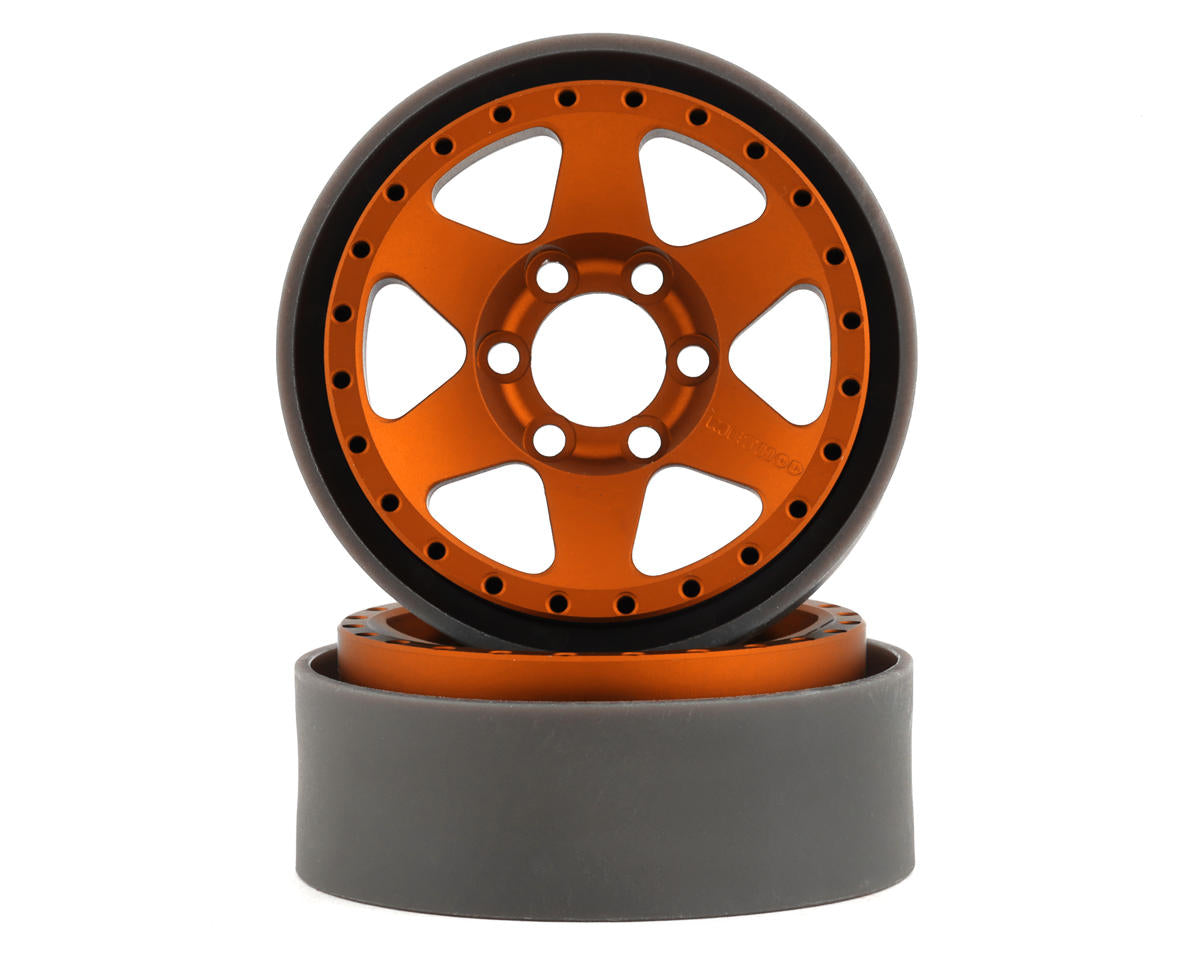 VPS07768 Method MR310 1.9" Beadlock Crawler Wheels (Orange) (2)