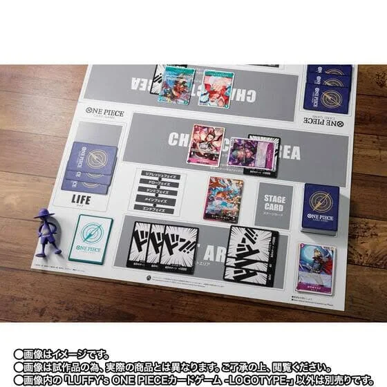 OP2821612 One Piece Card Game 3rd Anniversary TamashiNat Logotype Luffy Figure
