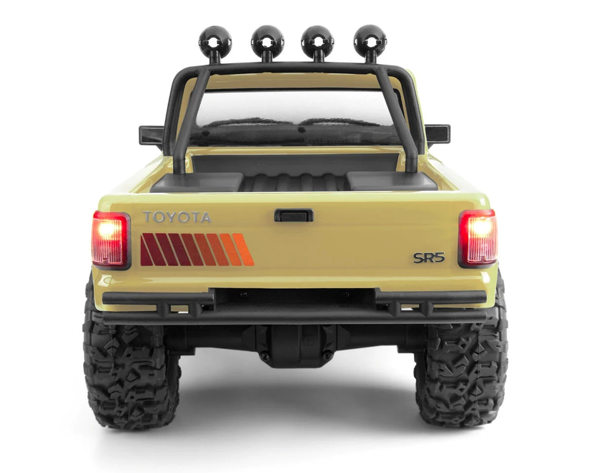 HPI161255 HPI Venture18 1985 Toyota Hilux SR5 1/18 RTR 4WD Brushless Rock Crawler (Crème)