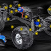 36334-4 Big Foot No1 The Original Monster Truck 1/10 Scale 2WD BL-2S Brushless Monster Truck