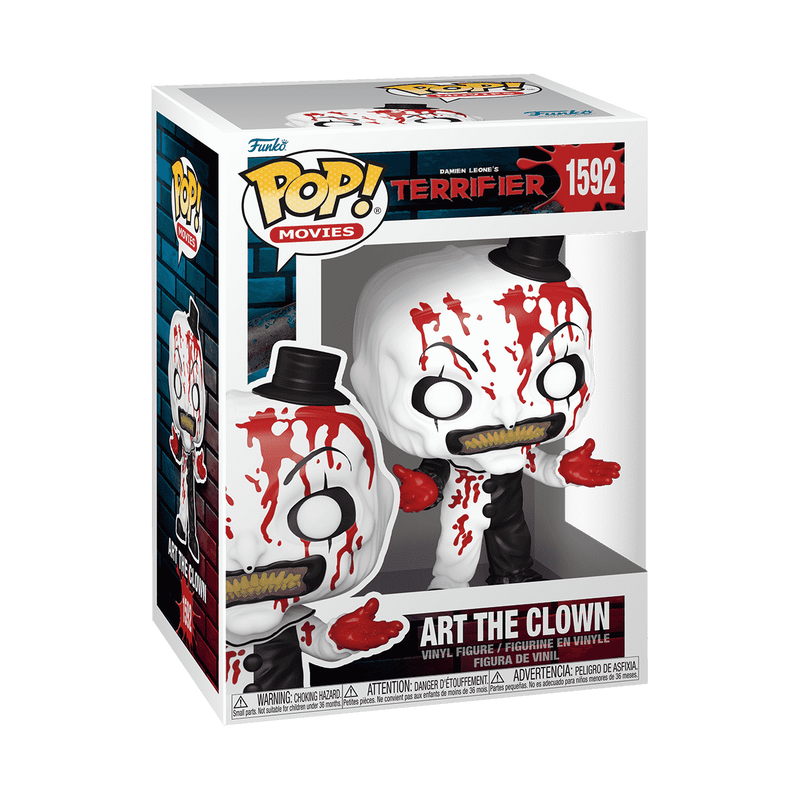 FU80707 Terrifier 2 Art the Clown Bloody Funko Pop! Vinyl Figure #1592