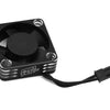 PTK2111 30x30x10mm Aluminum High Speed HV Cooling Fan (Silver/Black)