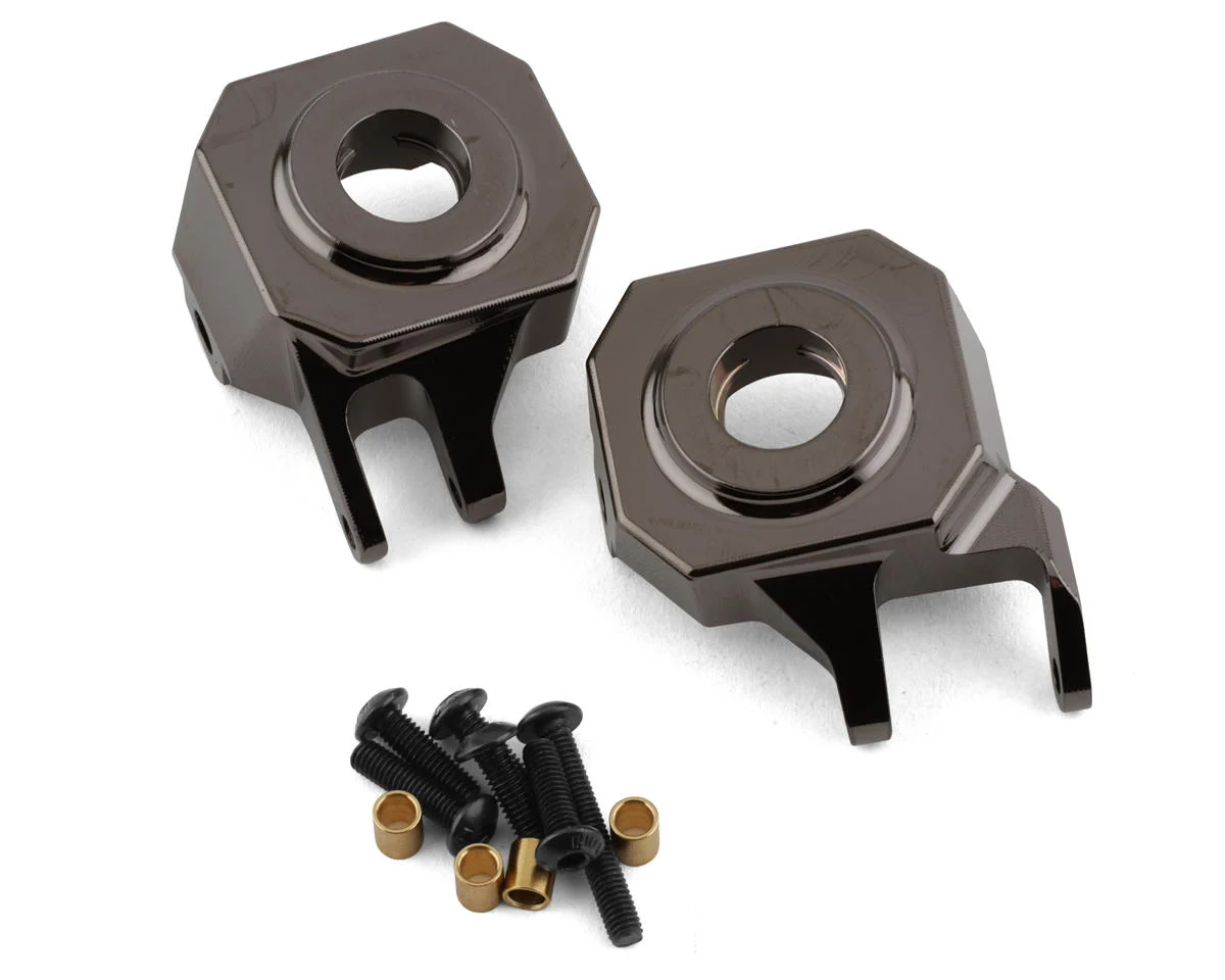SSD00570 VS4-10 Straight Axle Brass Knuckles (Gunmetal) (2) (142g)