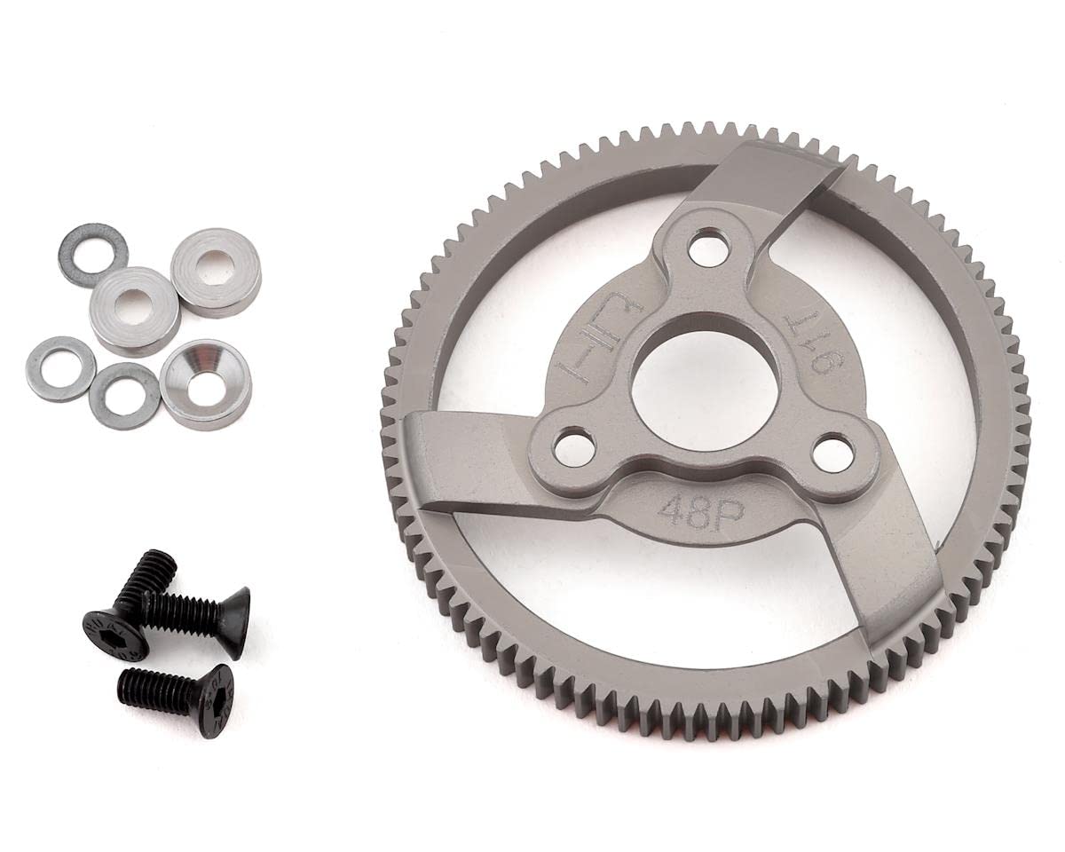 HRTE883H - Hard Anodized Aluminum Spur Gear (83t 48p) - TRA