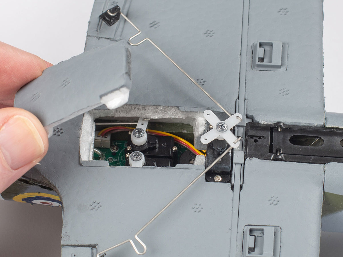 RGRA1303V3  Supermarine Spitfire Micro RTF Airplane with PASS (Pilot Assist Stability Software) System