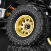 W7007BR-19 INJORA 0.7" D19 Brass Beadlock Wheels for 1/30 SCX30 (W7007)