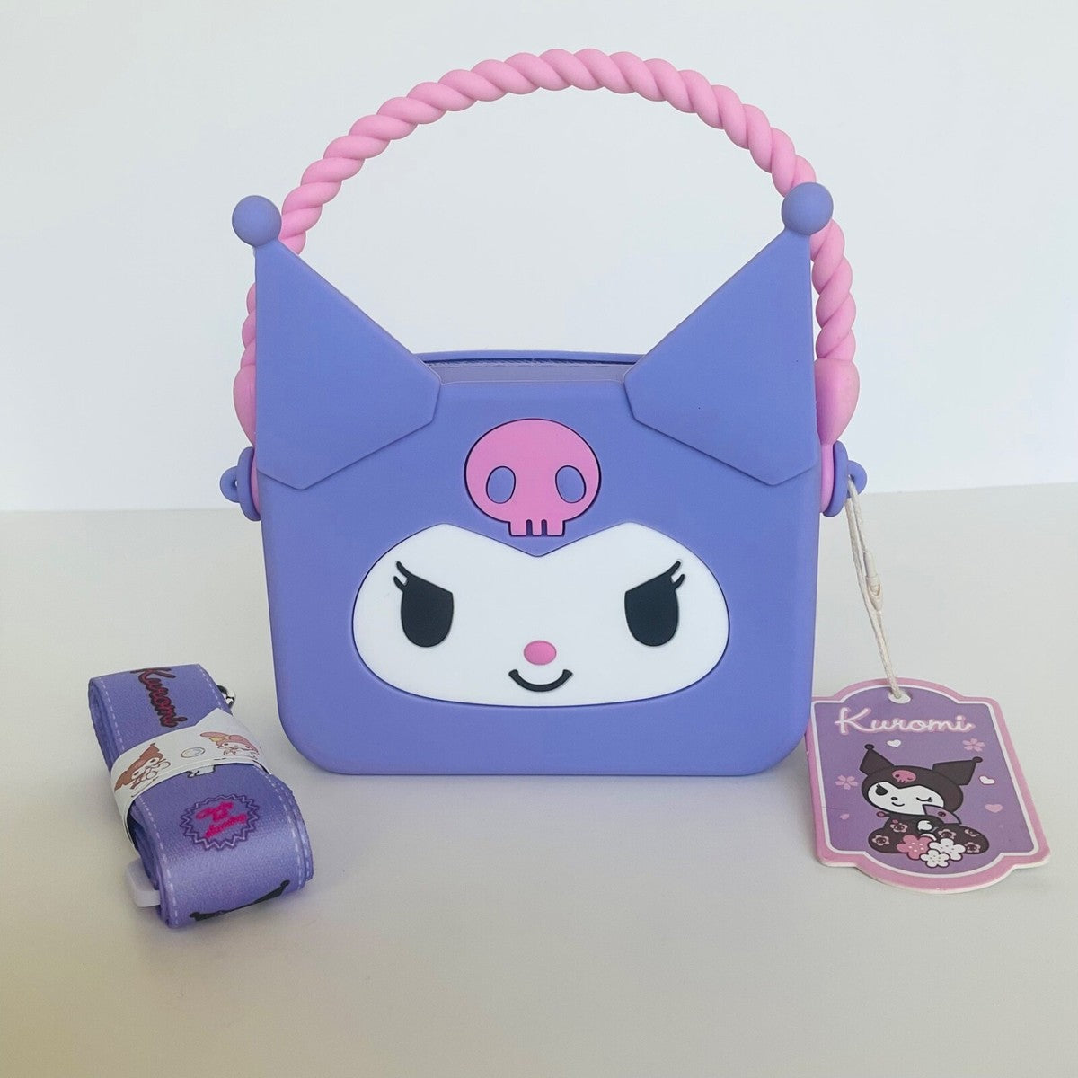 ZU60352 Sanrio Friends Mini Shoulder BAG Cinn, HK, Kuromi ASST