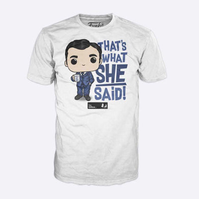 FU57850 Funko Tee The Office Michael Scott "Thats What She Said"
