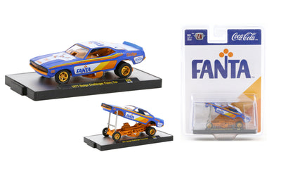M2Machines 52500-A35 1:64th Scale Fanta 1971 Dodge Challenger Funny Car - CHASE!