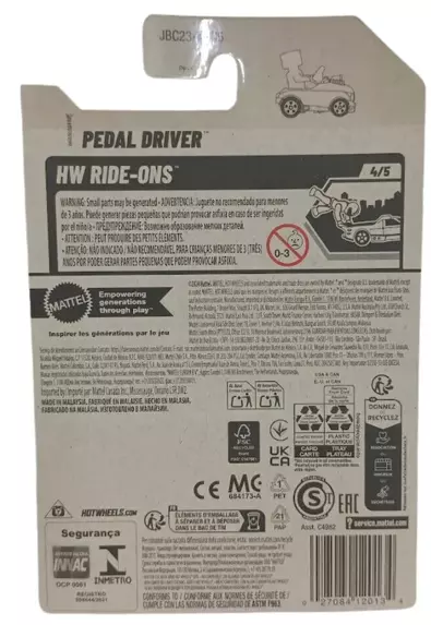 HWL2593-Treasure Pedal Driver Treasure Hunt