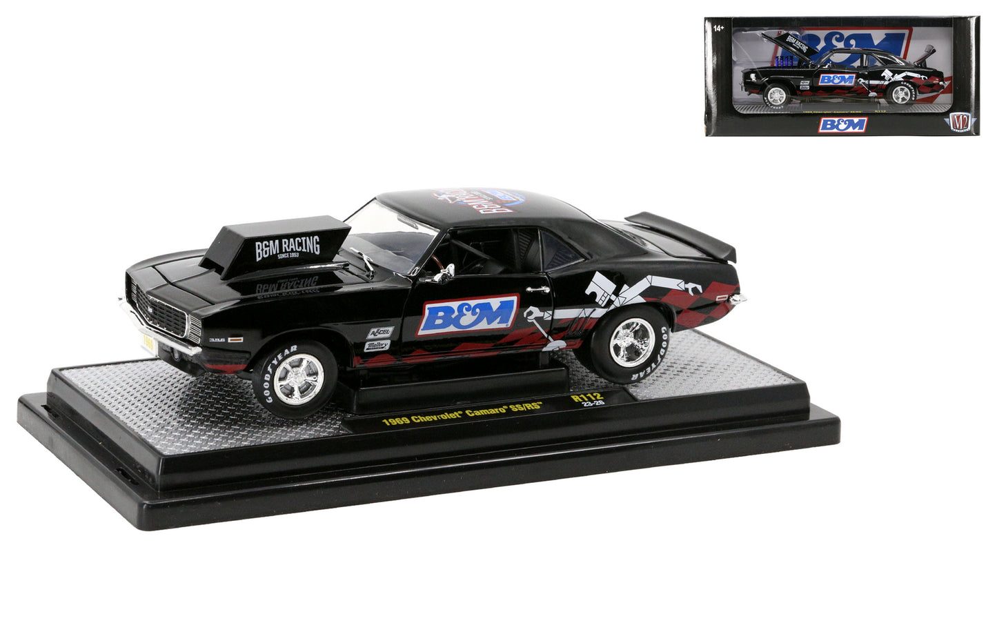M2Machines 40300-112 1:24 Scale 1969 Chevrolet Camaro SS/RS